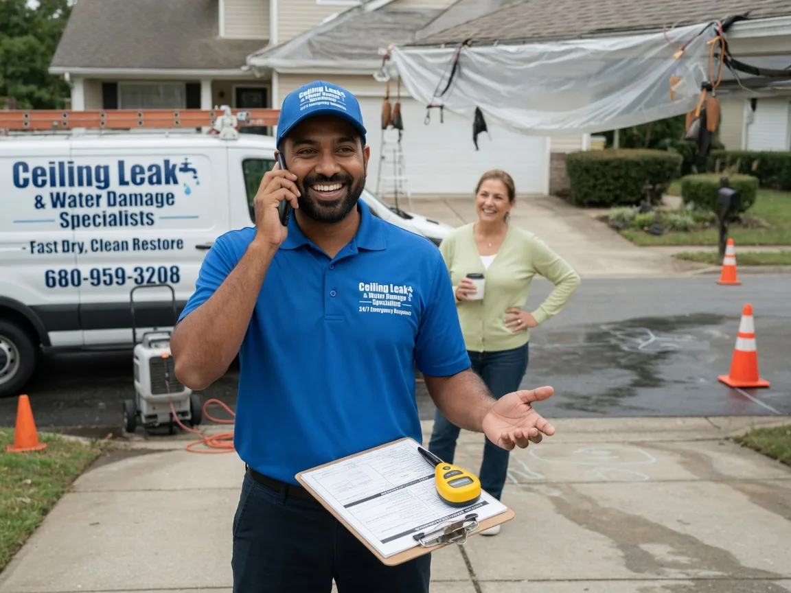 Ceiling Leak Cleanup Wilmington, DE FAQs